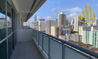 Imagem 7: Sala comercial de 224 m², totalmente reformada e climatizada, sacada com vista privilegiad