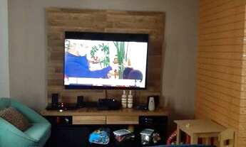 Imagem 2: Apartamento com 3 dormitórios à venda, 57 m² por R$ 290.000 - Aparecida - Santos/SP