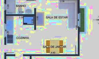 Imagem 4: Apartamento à venda, 56 m² por R$ 214.000,00 - Granja Viana - Cotia/SP