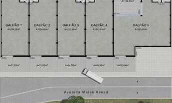 Imagem 2: Galpão/Depósito/Armazém para aluguel e venda possui 241 m²