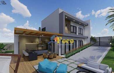 Imagem 3: Casa com 3 dormitórios à venda, 238 m² por R$ 2.310.000 - Condomínio Reserva Santa Rosa