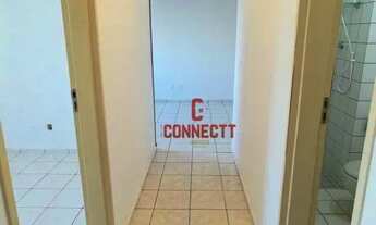 Imagem 4: Apartamento com 3 dormitórios para alugar, 62 m² por R$ 1.125/mês - Ipiranga - Ribeirão Pr