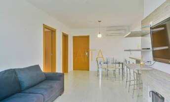 Imagem 4: Apartamento com 1 dormitório para alugar, 57 m² por R$ 4.105/mês - Três Figueiras - Porto