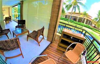 Imagem 2: Mandara Lanai:Bangalô,térreo,2 suítes,mobiliado,3, condomínio pé na areia.R$1.550mil