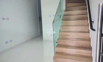 Imagem 4: Sobrado com 2 quartos com sacada e garagem privativa na Praia Grande