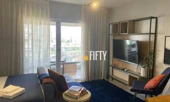 Imagem 3: Apartamento com 1 dormitório para alugar, 42 m² por R$ 5.487/mês - Vila Congonhas - São Pa