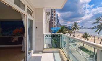 Imagem 4: FRENTE MAR - Apartamento pé na areia com 3 dormitórios à venda na praia das Astúrias - Gua