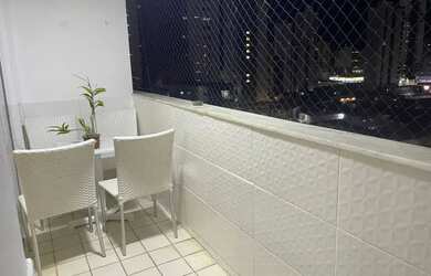 Imagem 3: Apto mobiliado 3 qts, 1 vga, 100m², posição Sul, próx. a Ruy Carneiro