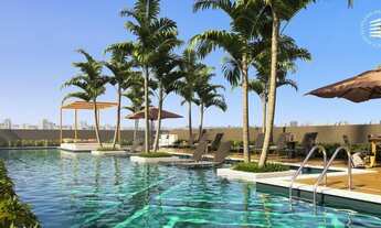 Imagem 3: Apartamento Studio Jd. Esplanada Varanda com Churrasqueira e Ambiente Integrado - Aceita F