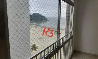 Imagem 2: Apartamento pé na areia com 3 dormitórios à venda, 110 m² - José Menino - Santos/SP