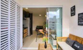 Imagem 6: Apartamento a venda 2 quartos mobiliado piscina e churrasqueiraTenório - Ubatuba - SP