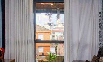 Imagem 5: Apartamento com 2 dormitórios, Sala com sacada, com Vaga demarcada, à venda, 80 m² por R