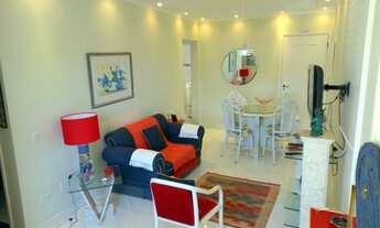 Imagem 5: Lindo apartamento, para locação anual com 02 dormitórios, lado praia da Enseada - Guarujá