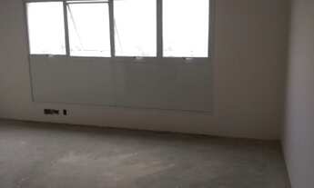 Imagem 3: Sala comercial no centro de Jacareí. Nova, ainda no contrapiso. Banheiro, interfone, pintu