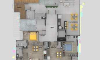 Imagem 5: Apartamento a venda 2 suítes sacada goumert piscina em Itaguá - Ubatuba - SP