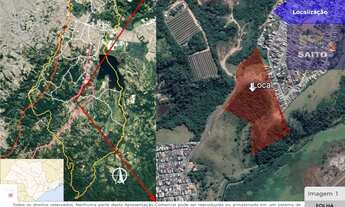 Imagem 2: Área para venda tem 80930 m²- Bairro do Baruel, Suzano - SP