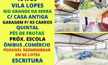 Imagem: Terreno 500m2 10 x 50 c/ casa antiga Vila