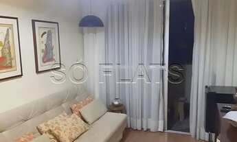 Imagem 3: Ótimo flat lindo e aconchegante em Moema disponível para locação com 1 dorm e 1 vaga de ga