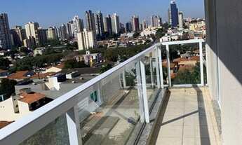 Imagem 2: Apartamento para venda tem 83 metros quadrados com 3 quartos em Campestre - Santo André