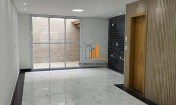 Imagem 4: Sobrado novo com 3 dormitórios sendo 3 suítes e espaço gourmet à venda, 120 m² por R$ 860