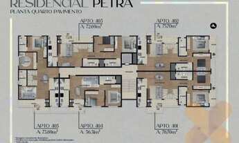 Imagem 7: Apartamento Garden com 2 dormitórios à venda - Planta Bairro Weissópolis - Pinhais/PR