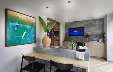 Imagem 3: Cobertura linear 287m² com 3 suítes, dependência de empregada completa na Barra