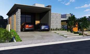 Imagem 3: EM CONSTRUÇÃO] Casa térrea a venda com 360m² de terreno, 4 suítes, 4 vagas de garagem