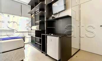 Imagem 2: Apartamento no VN Novo Higienópolis estilo studio disponível para locação com 15m² mobilia