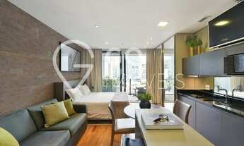 Imagem 3: Apartamento com 1 dormitório para alugar, 35 m² por R$ 6.000/mês - Vila Olímpia - São Paul