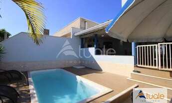 Imagem 2: Casa com 3 dormitórios à venda, 257 m² por R$ 1.040.000,00 - Condomínio Raizes - Paulínia