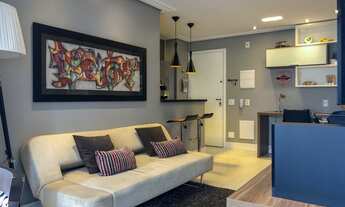 Imagem 3: Cube Campo Belo - Apartamento 1 Dormitório mobiliado próx. Metrô, Moema, Berrini, Ibirapue