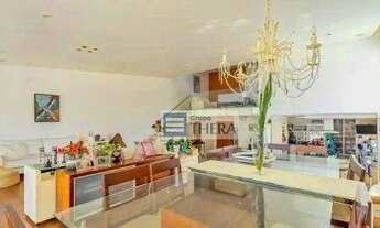 Imagem 4: Sobrado com Piscina e 3 dormitórios para alugar, 384 m² por R$ 18.693/mês - Jardim - Santo