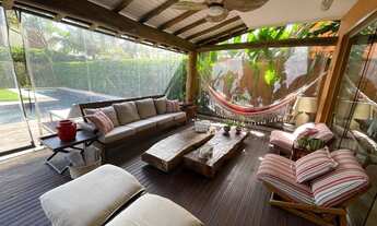 Imagem 2: Barra do Una - Casa em Condomínio pé na areia. 4 suítes. 530 m²