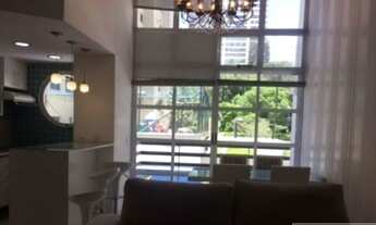 Imagem 2: Apartamento Alphaville venda possui 62 metros quadrados com 1 quarto