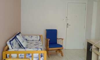 Imagem 4: Apartamento tipo sala living no Boqueirão - Santos - SP