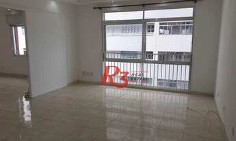 Imagem 4: Apartamento pé na areia com 3 dormitórios à venda, 110 m² - José Menino - Santos/SP