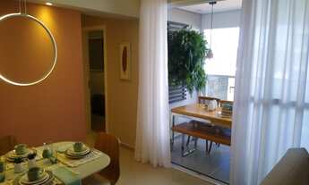 Imagem 5: Apartamento 68 m² 2 quartos com 1 ou 2 suítes, 2 vagas de garagem