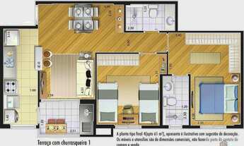 Imagem 3: Apartamento para Venda em São Caetano do Sul, Santa Paula, 2 dormitórios, 1 suíte, 2 banhe