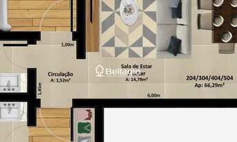 Imagem 2: Apartamento de 2 dormitórios, com garagem