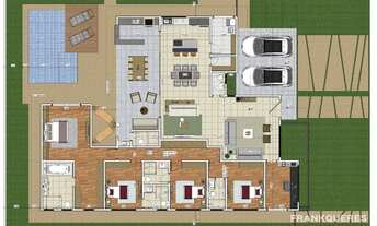 Imagem 2: Casa com 4 dormitórios à venda, 316 m² por R$ 2.390.000,00 - Condomínio Mont Blanc - São J