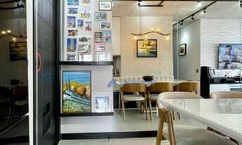 Imagem 2: Apartamento com 1 dormitório à venda, 73 m² por R$ 830.000,00 - Embaré - Santos/SP