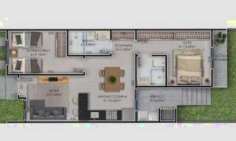 Imagem 2: Casa à venda, 54 m² por R$ 205.000,00 - Arroio da Manteiga - São Leopoldo/RS