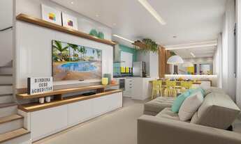 Imagem 4: Sobrado, 02 suítes com sacada, quintal, churrasqueira, 02 vagas em Condomínio. O Único na