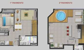 Imagem 7: LOFT | apts Tipo 41 a 45m² e Duplex 84 a 100m²