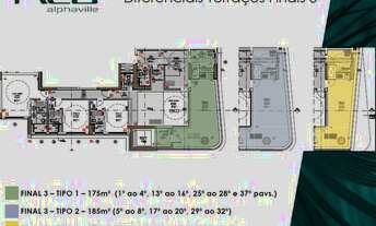 Imagem 3: Apartamento de 175m e 244m - Alphaville - Barueri - SP