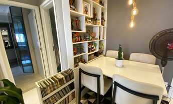 Imagem 7: Apartamento para venda possui 69 metros quadrados com 2 quartos sendo uma suite varanda go