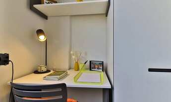 Imagem 3: Apartamento para aluguel ao lado Boqueirão - Santos - SP. Possui 20 metros quadrados sendo