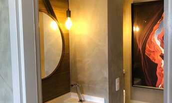 Imagem 7: Apartamento com Sacada Gourmet de 82 metros com 2 dormitórios 2 vagas em Alphaville Bar