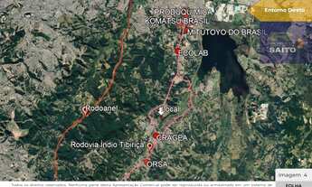 Imagem 5: Área para venda tem 80930 m²- Bairro do Baruel, Suzano - SP