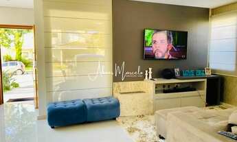 Imagem 3: Casa Sobrado 05 Dormitórios 04 Suítes Piscina, Todo Mobiliado Condomínio Fechado no Urbano